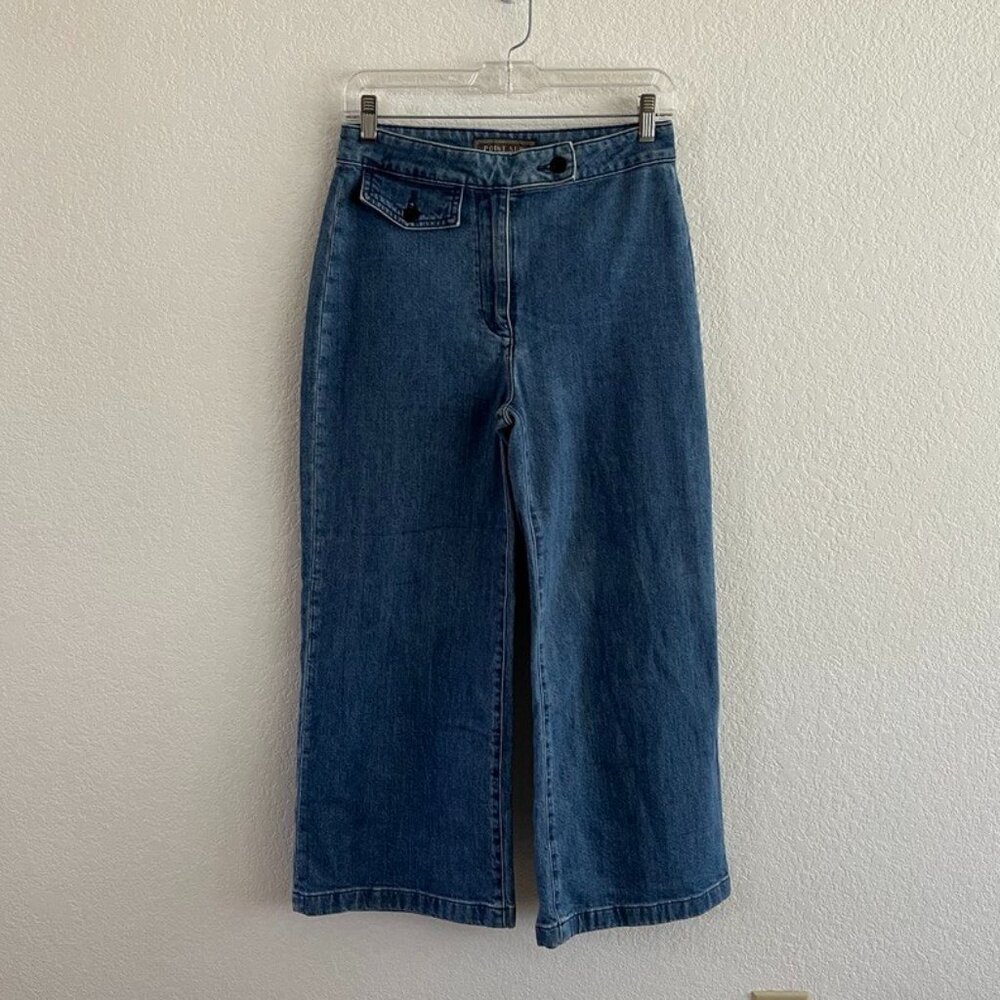 JCrew Point Sur High Waist Wide-leg Eco Jean - Picture 3 of 6